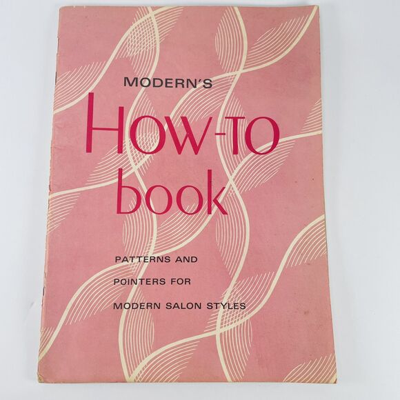 1967 Modern's How-To Book Modern Beauty Shop Hair Magazine 68 Pages VTG Decor - Picture 1 of 10